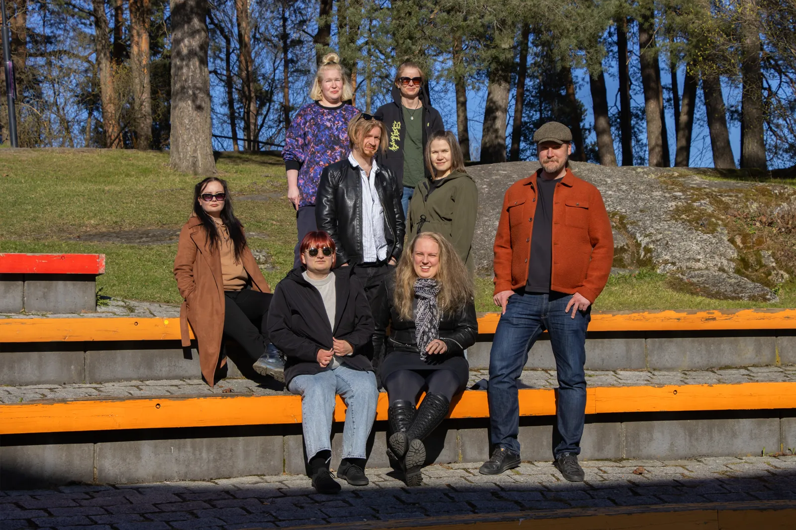 Aurinkorockin tiimi